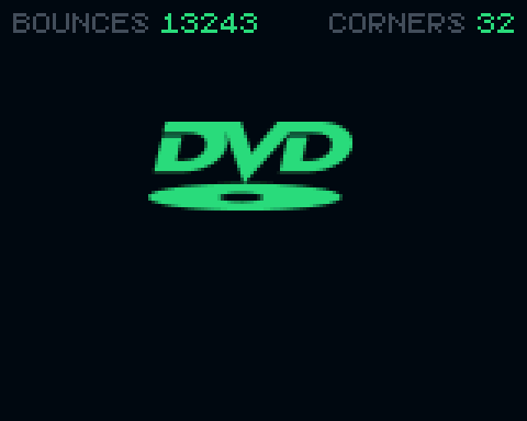 DVD BOUNCE on ST7735 160×128