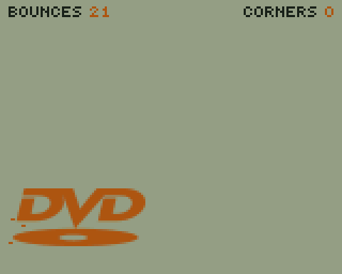 DVD BOUNCE on ST7735 160×128